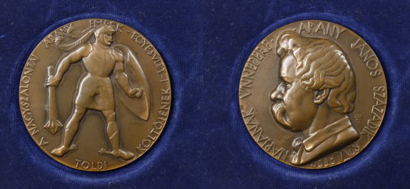 Beck Ö. Fülöp (1873 - 1945) - Arany János / hátoldalon Toldi