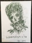 Tandori Dezső (1938 - 2019) - 7 rajz: Karamazov, Kosztolányi és Karinthy, XX.századi regényíró, Tersánszky, Szabadásgpoéta